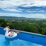 Casa Di Nonna Ines 1 - Hideaway In Monferrato Con Vista Sulle Colline, Solarium E Piscina *