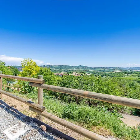 Casa Di Nonna Ines 1 - Hideaway In Monferrato Con Vista Sulle Colline, Solarium E Piscina Tatil Evi Gabiano