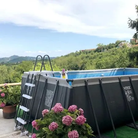 Casa Di Nonna Ines 1 - Hideaway In Monferrato Con Vista Sulle Colline, Solarium E Piscina * Gabiano