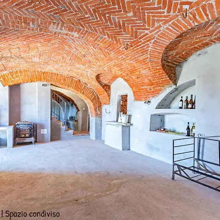 Casa Di Nonna Ines 1 - Hideaway In Monferrato Con Vista Sulle Colline, Solarium E Piscina Σπίτι διακοπών *