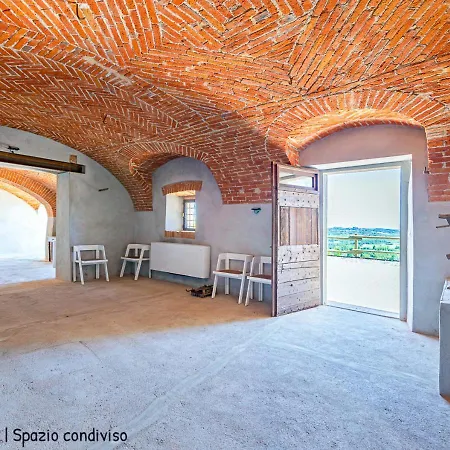 Casa Di Nonna Ines 1 - Hideaway In Monferrato Con Vista Sulle Colline, Solarium E Piscina Σπίτι διακοπών *