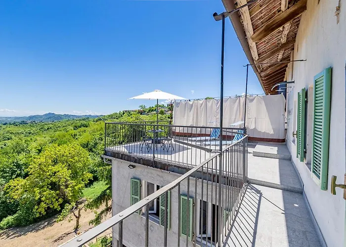 Casa Di Nonna Ines 1 - Hideaway In Monferrato Con Vista Sulle Colline, Solarium E Piscina * Габияно