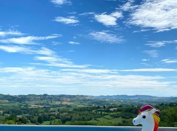 Casa Di Nonna Ines 1 - Hideaway In Monferrato Con Vista Sulle Colline, Solarium E Piscina Габияно