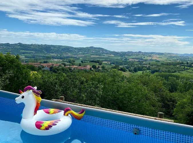 Casa Di Nonna Ines 1 - Hideaway In Monferrato Con Vista Sulle Colline, Solarium E Piscina *